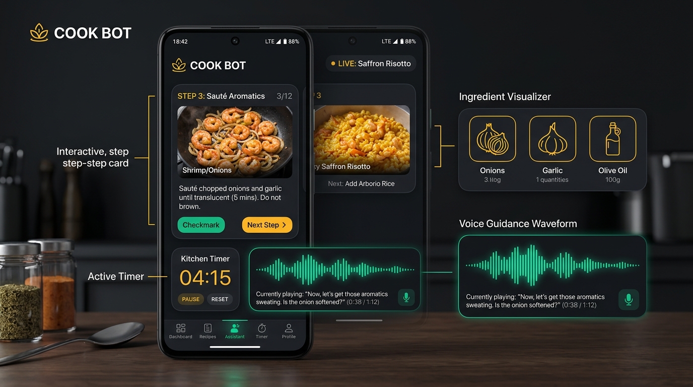 Cook Bot Interface Preview