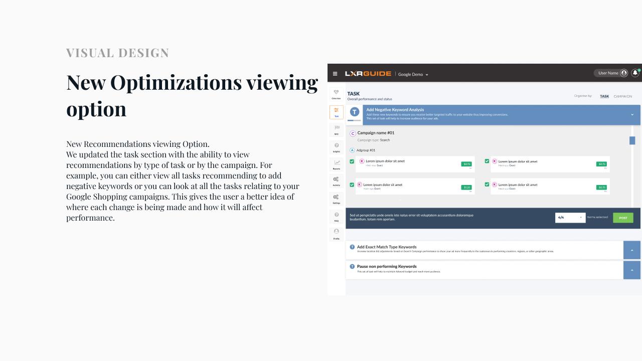 Optimization View