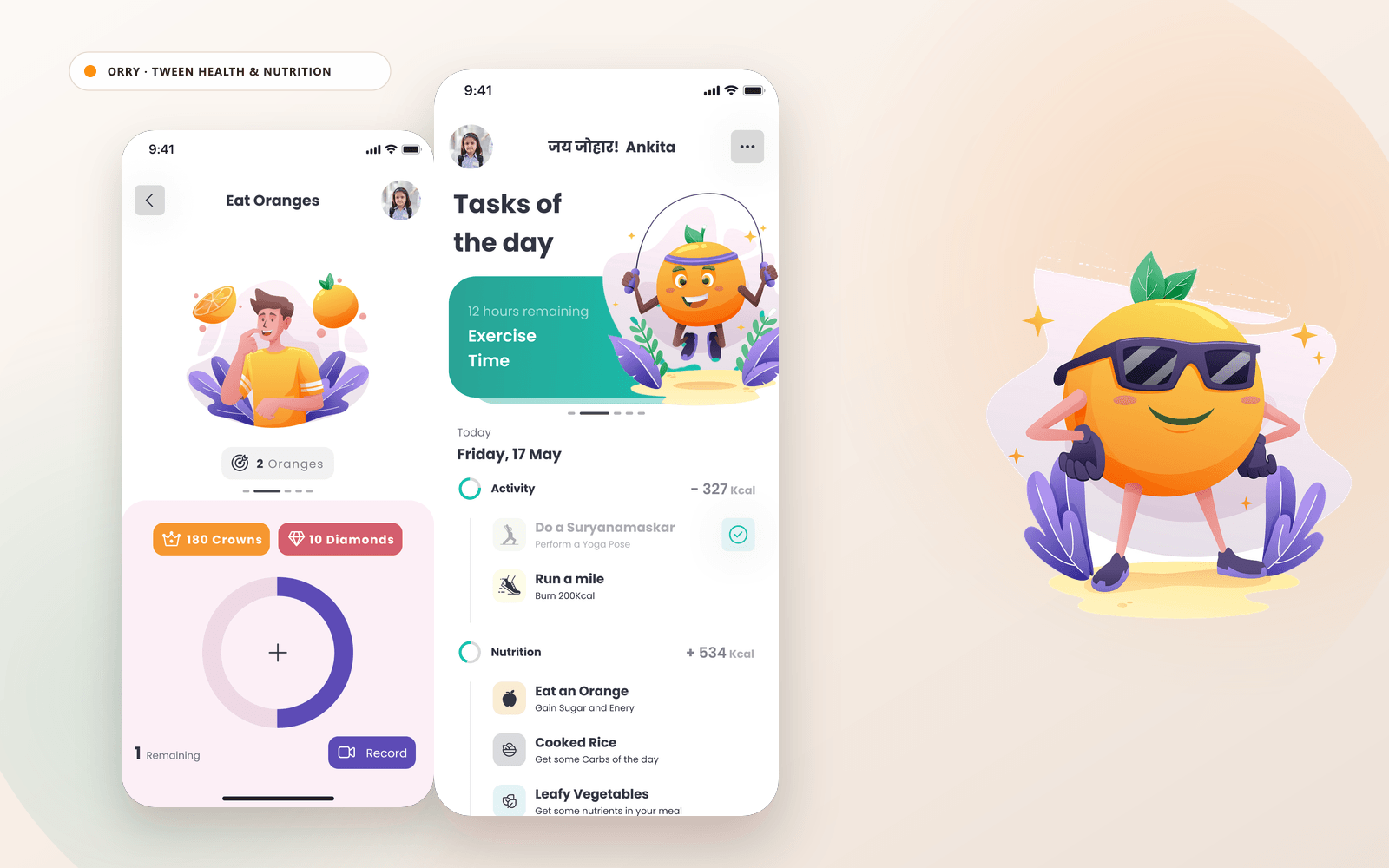 Orry Pediatric Health App