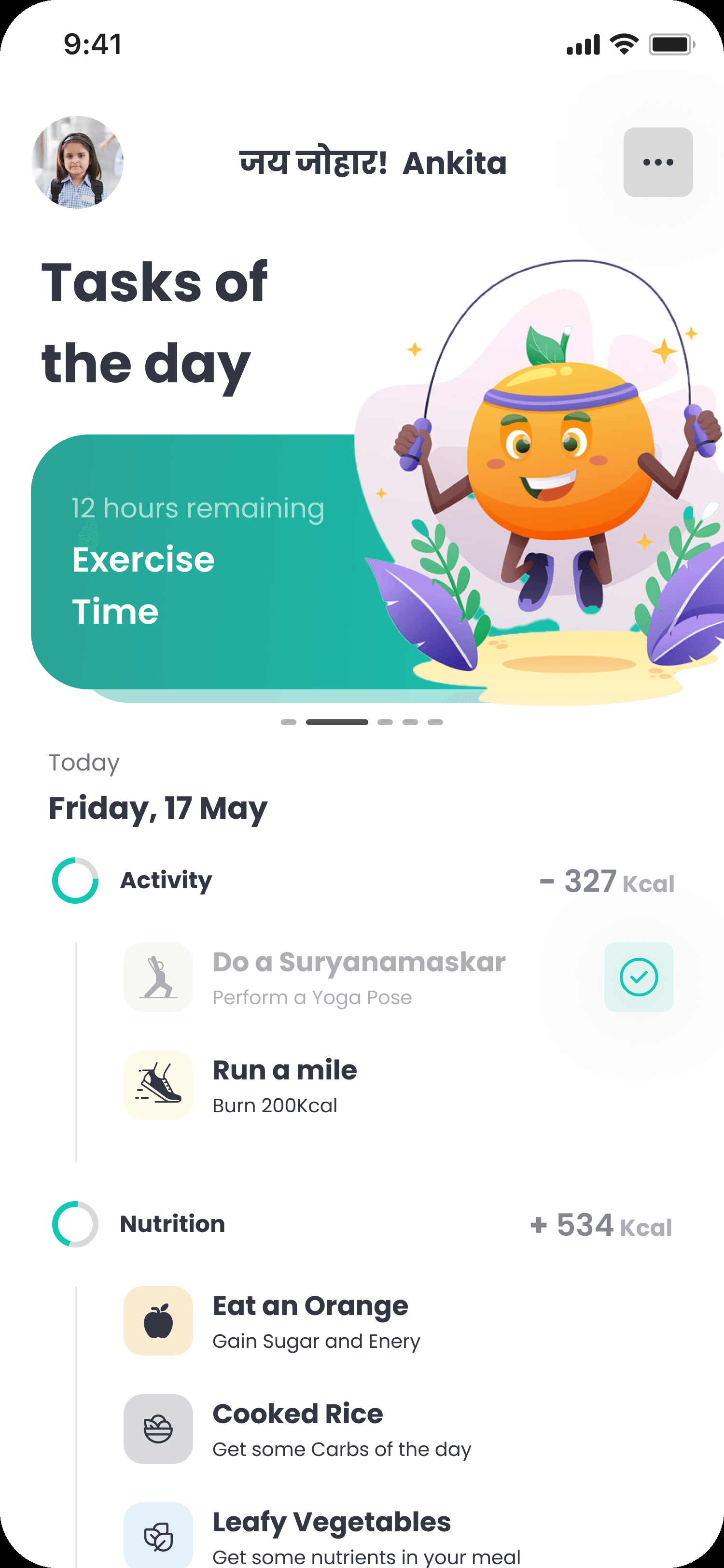 Positive Nutrition Pillar